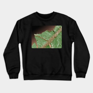 Extreme closeup detail Illustration of Stinging Nettle Crewneck Sweatshirt